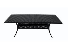 Load image into Gallery viewer, Sling 7-Piece Cast Aluminum Dining Set with 86&quot;x46&quot; Table, 4 Chairs and 2 Swivel Rockers
